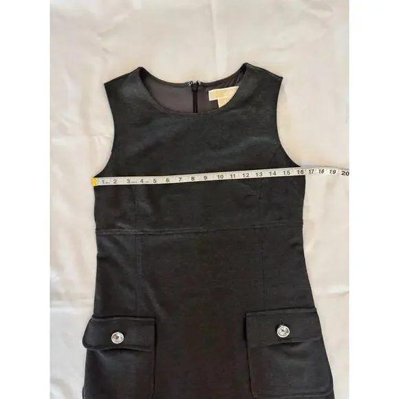 Michael Kors Dress Size 8-Charcoal Grey Dress - Picture 5 of 7